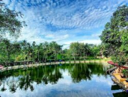 Pulau Belibis Solok Dipercantik Sambut Persiapan VBWS