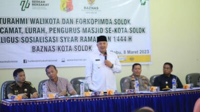 Zul Elfian Silaturrahmi Dengan Pengurus Masjid