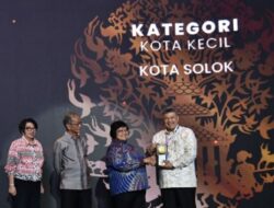Kota Solok Raih Penghargaan Adipura, Zul Elfian Apresiasi Peran Warga