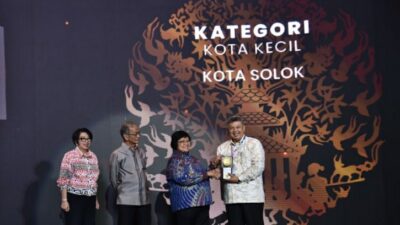 Kota Solok Raih Penghargaan Adipura, Zul Elfian Apresiasi Peran Warga