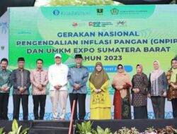 Wawako Solok hadiri Peresmian GNPIP dan UMKM Expo Sumbar