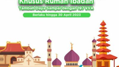 Promo Ramadan, PLN Batam Beri Diskon 50% Tambah Daya Bagi Rumah Ibadah