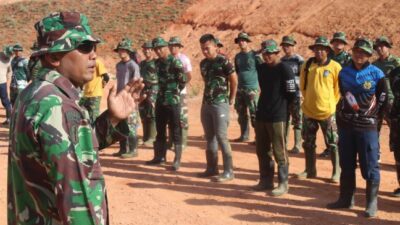 Satgas TMMD Kodim Batam Rutin Gelar Apel Jelang Kerja di Kavling Seraya