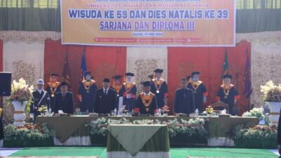 Wisuda UMMY Solok ke 59 Dihadiri Zul Elfian