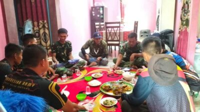 Satgas TMMD Batam Tinggal dan Makan di Rumah Warga Kavling Seraya, Sri: Sudah Saya Anggap Seperti Anak Sendiri