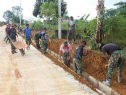 Sasaran Fisik TMMD di Kavling Seraya Batam Selesai 100 Persen