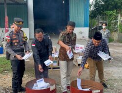 Surat Suara 7.148 Lembar Dimusnahkan KPU Batam