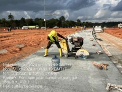 Jalan Bundaran Punggur Bakal Rampung Desember 2024