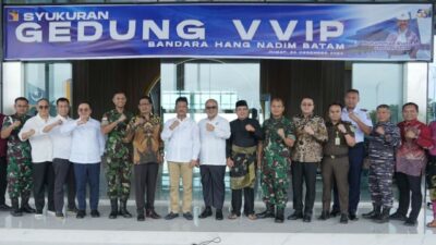 VVIP Bandara Hang Nadim Diresmikan