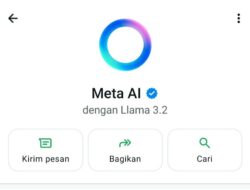 Meta AI Tersedia di WhatsApp, Begini Cara Pakainya
