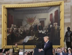 Donald Trump Resmi Jabat Presiden Amerika Serikat ke 47, Ini 8 Poin Pidatonya