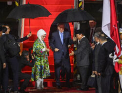 Presiden Turki Erdogan Tiba di Indonesia, Prabowo Akan Gelar Upacara Kenegaraan