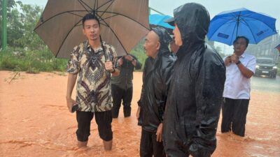 Tinjau Banjir di Punggur dan Nongsa, BP Batam Berencana Bangun Drainase