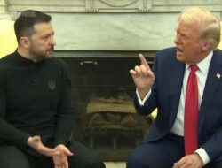 Trump Mengusir Zelensky Gara-Gara Keduanya Adu Mulut dan Berteriak