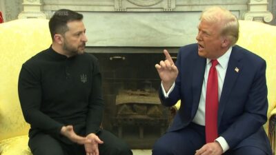 Trump Mengusir Zelensky Gara-Gara Keduanya Adu Mulut dan Berteriak