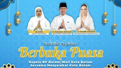 Warga Batam Diundang Bukber di Rumah KDA Wali Kota Amsakar, Sabtu Jam 17.00 Wib