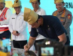 Menteri AHY Resmikan Pelabuhan Ferry Bengkong