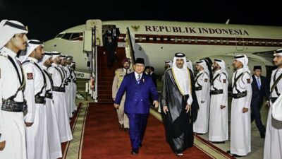 Pabowo Tiba di Doha, Siap Selesaikan Kerjasama dengan Qatar