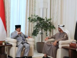 Di Abu Dhabi, Prabowo dan Mohammed bin Zayed  Bahas Soal Konflik di Gaza
