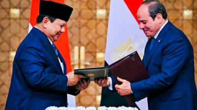 Prabowo dan El Sisi Jalin Kemitraan Strategis Indonesia-Mesir