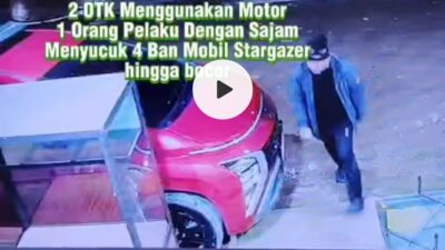 Video Rekaman CCTV Aksi Teror OTK di Batam