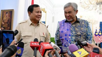Prabowo dan Ahmad Zahid Bahas Penguatan Kerja Sama Strategis