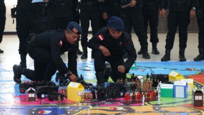 Hadapi Hari Buruh 2025, Polda Kepri Latihan TFG Persiapan Pengamanan