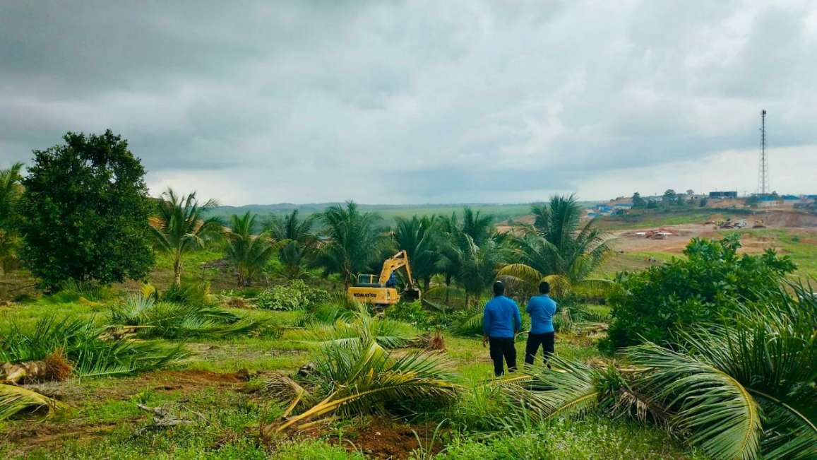 Lahan Tanjung Banon Dieksekusi