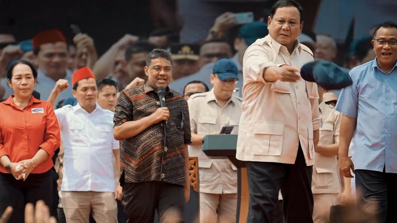 Prabowo Hadiri Hari Buruh 2025
