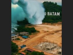 Heboh, Konten Kreator Batam Bikin Video Tsunami Pakai AI