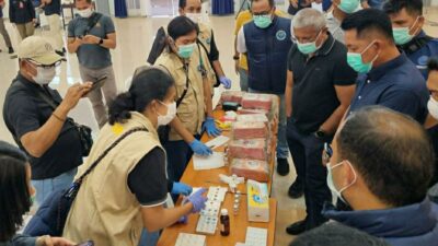 Lantamal IV Batam dan BNN Timbang Ulang Hasil Tangkapan Narkoba 1,9 Ton Jadi 2 Ton
