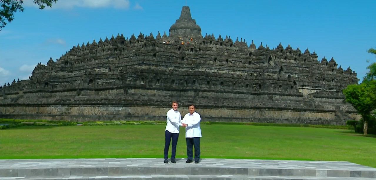 Prabowo dan Macron