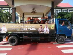 Polda Kepri Lepas 73 Sapi dan 77 Kambing Kurban Sambut Idul Adha 2025