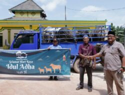 Panbil Group Salurkan 9 Sapi dan 2 Kambing Kurban ke 9 Masjid di Batam Sambut Idul Adha