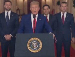 Video: Pidato Trump Usai AS Serang Fasilitas Nuklir Iran