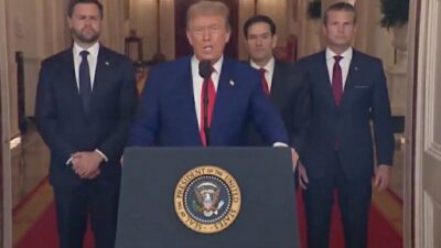 Video: Pidato Trump Usai AS Serang Fasilitas Nuklir Iran