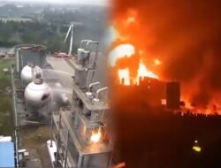 Video: Kilang Minyak Israel Terbesar, Bazan di Pelabuhan Haifa Diledakkan Rudal Iran