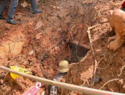 Perbaikan Pipa Air Bocor di Kawasan Hotel Vista Rampung Dikerjakan