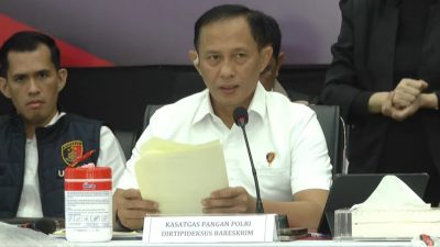 Bareskrim Polri Bongkar Kasus Beras Oplosan, 5 Merek Tak Sesuai Mutu dan 201 Ton Disita