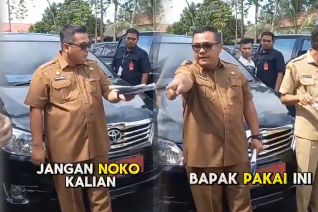 Topan Ginting Emosi