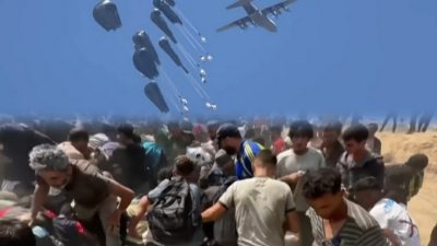 Pesawat Prancis Akan Jatuhkan 40 Ton Bantuan Kemanusiaan Untuk Warga Gaza