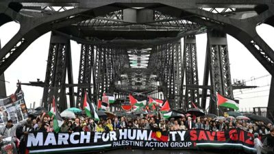 Warga Australia pro Palestina