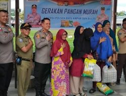 Polsek Batu Ampar dan BULOG Sukses Gelar Pasar Murah di Tanjung Sengkuang