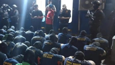 57 Napi di Kepri Dipindahkan ke Penjara Nusakambangan Berkeamanan Maksimum