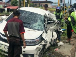 Kecelakaan Kereta Tabrak Brio Renggut Nyawa Putri Kapolres Solok Kota, KAI Minta Maaf