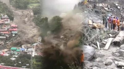 Video: Banjir Bandang India Porak-Porandakan Kashmir, 60 Tewas dan Lainnya Hilang