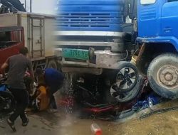 Video: Kondisi Pasca Kecelakaan di Tiban Center, Minibus Remuk Dilindas Truk, Pemotor Menjerit