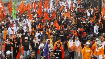 Ribuan Buruh Demo Serentak 28 Agustus di DPR RI dan 38 Provinsi, Ini 6 Tuntutannya