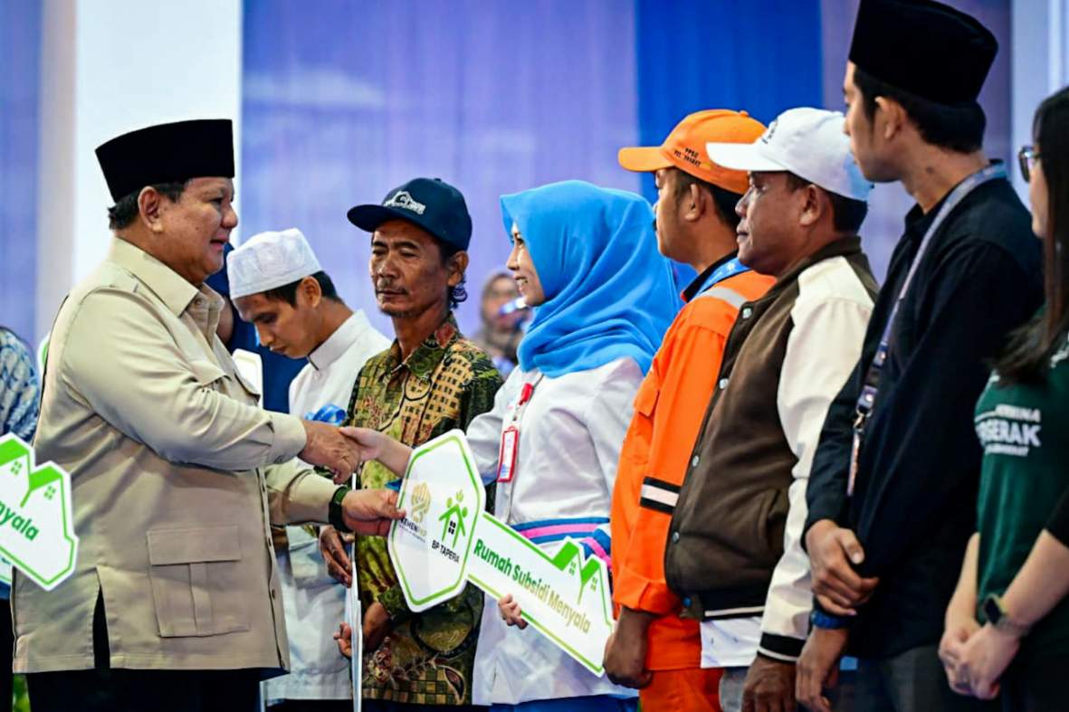 Prabowo Resmikan Akad Massal