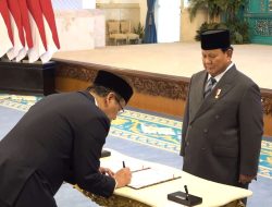 Prabowo Lantik Sejumlah Menteri, Sri Mulyani Digantikan Purbaya Yudhi Sadewa
